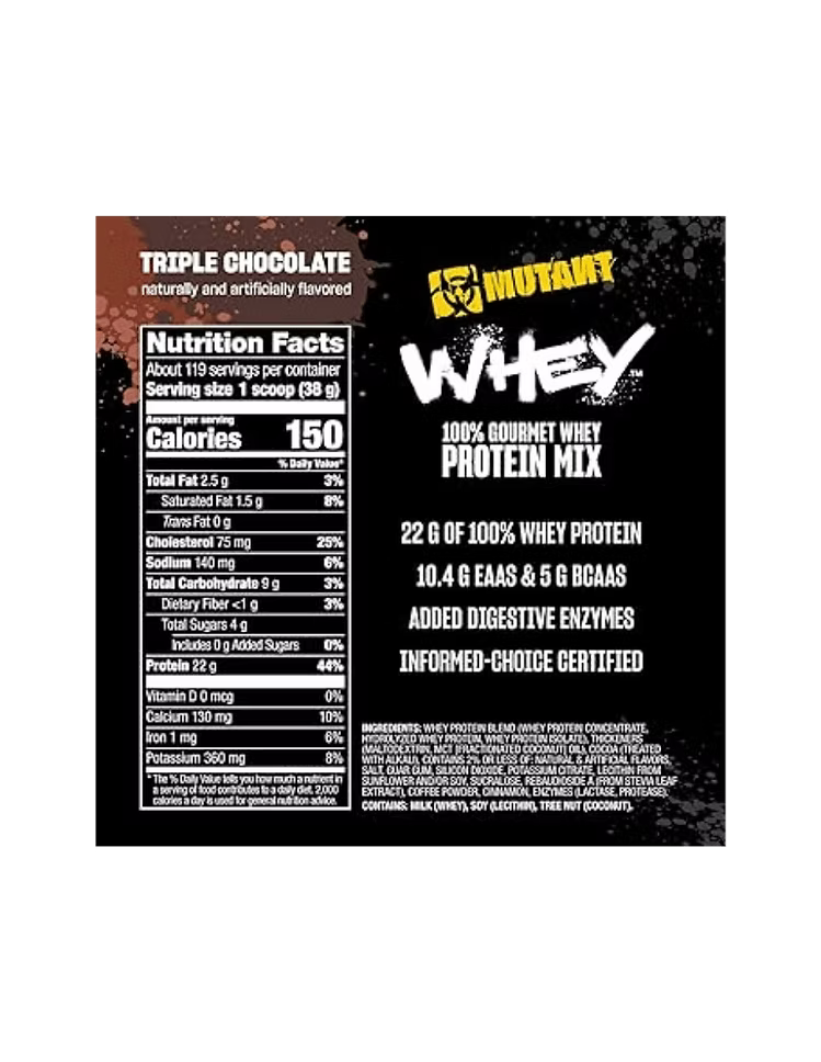 Mutant Whey 10 Lbs