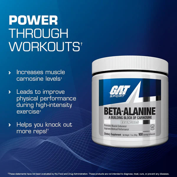 Gat Beta Alanina 100 Servicios