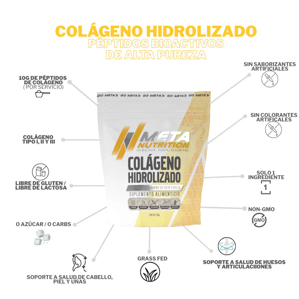 Meta Colágeno Hidrolizado 50 Servicios