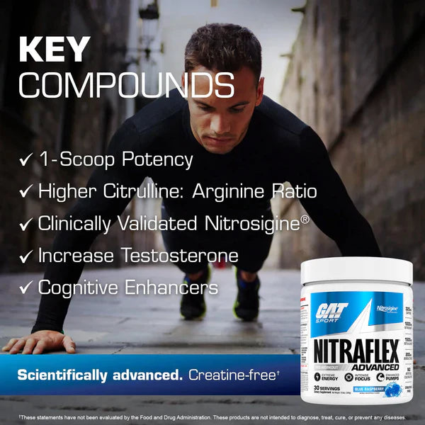 Gat Nitraflex Advanced Formula 30 Servicios