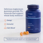 Trace Minerals Magnesio 120 Gomitas Sabor Mandarina
